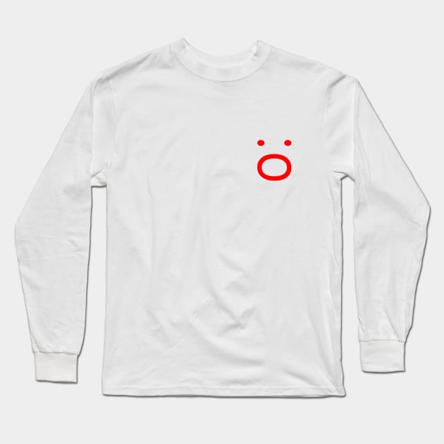 surprised Long Sleeve T-Shirt by GeleHaas